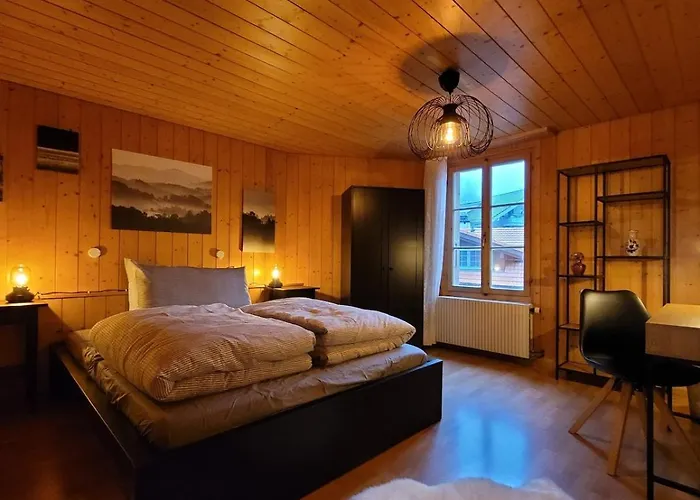 Mountain View In By Interlaken *